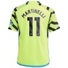 Maillot de Supporter Arsenal Martinelli 11 Extérieur 2023-24 Pour Enfant
